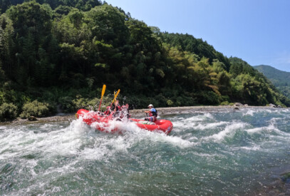 初級ラフティング