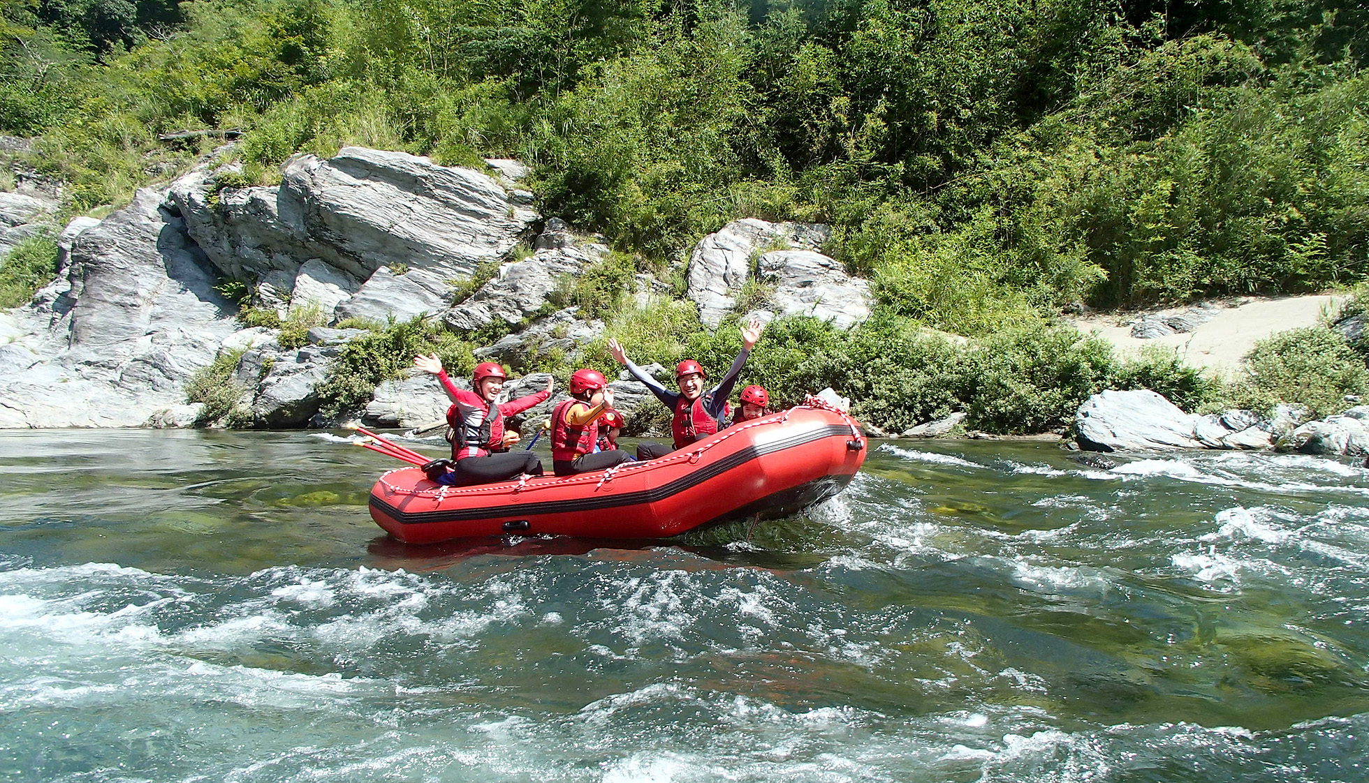 ファミリーラフティング（初級）