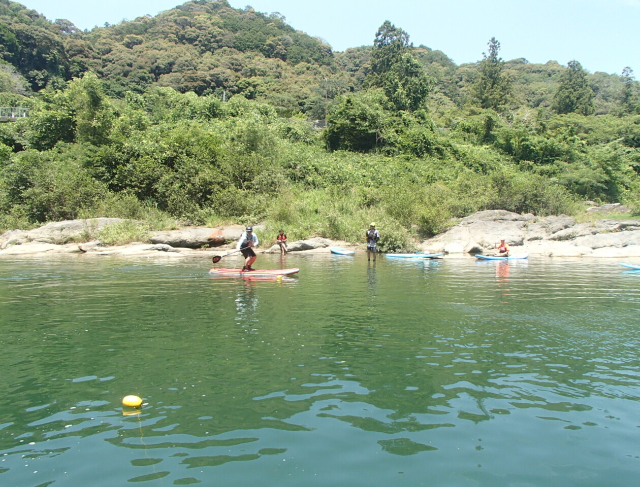 サップ sup 資格　検定　吉野川