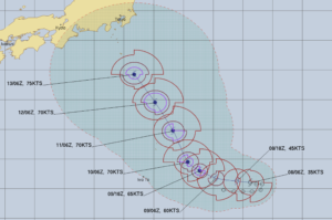 台風7号進路