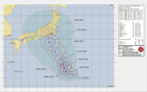 台風7号進路