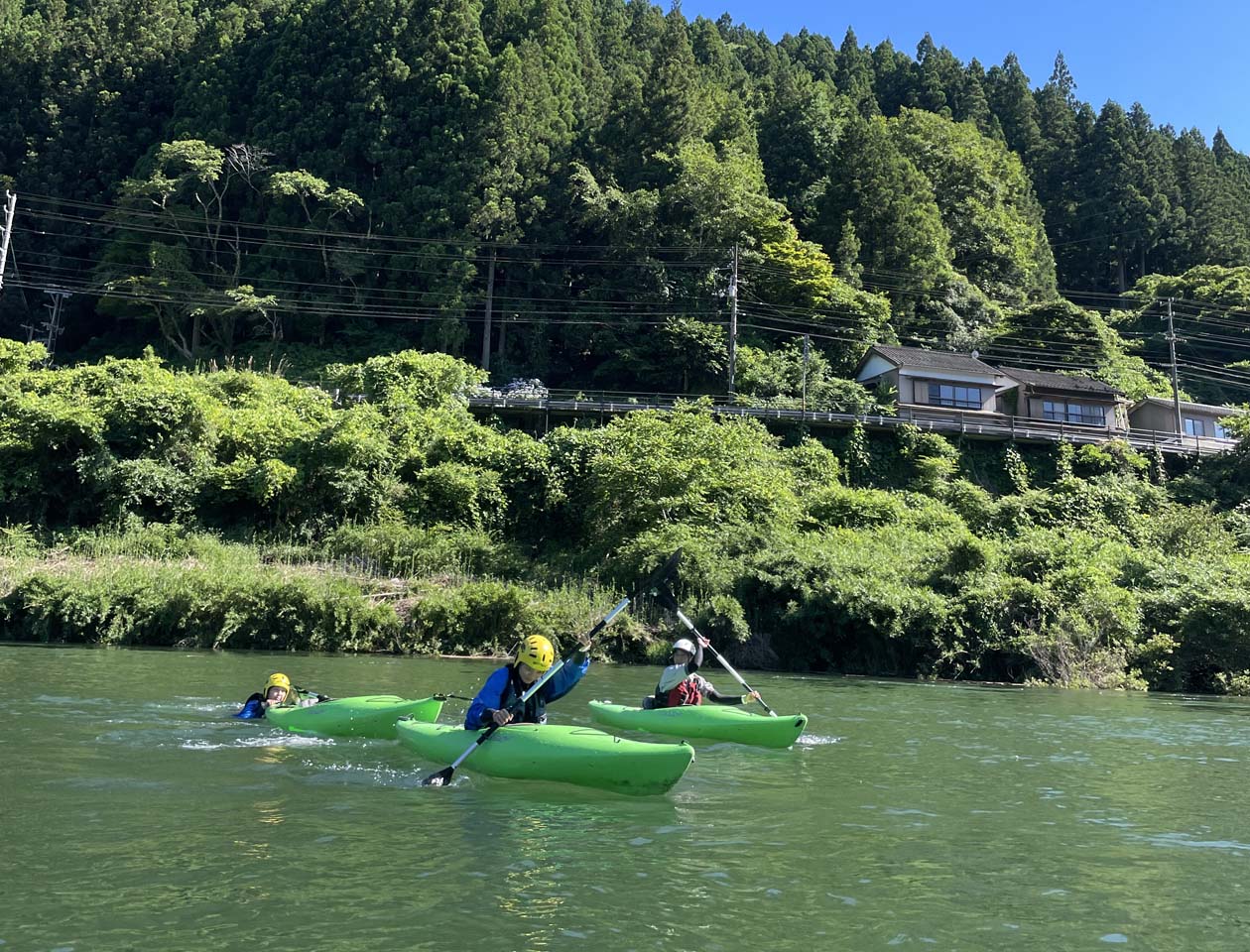 カヌージュニア カヌージュニア 資格 指導員 高知 吉野川