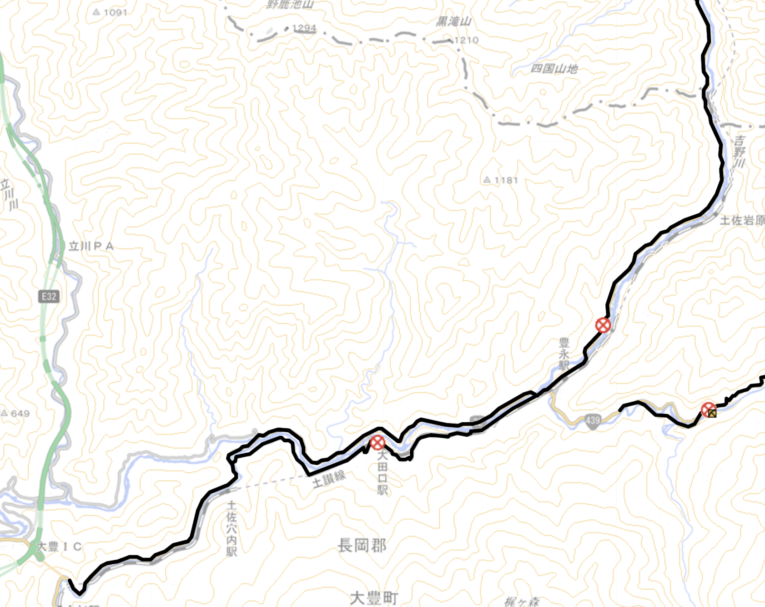 四国通行止め情報