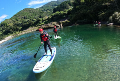 高知 吉野川 アクティビティ SUP パックラフト ミニツーリング