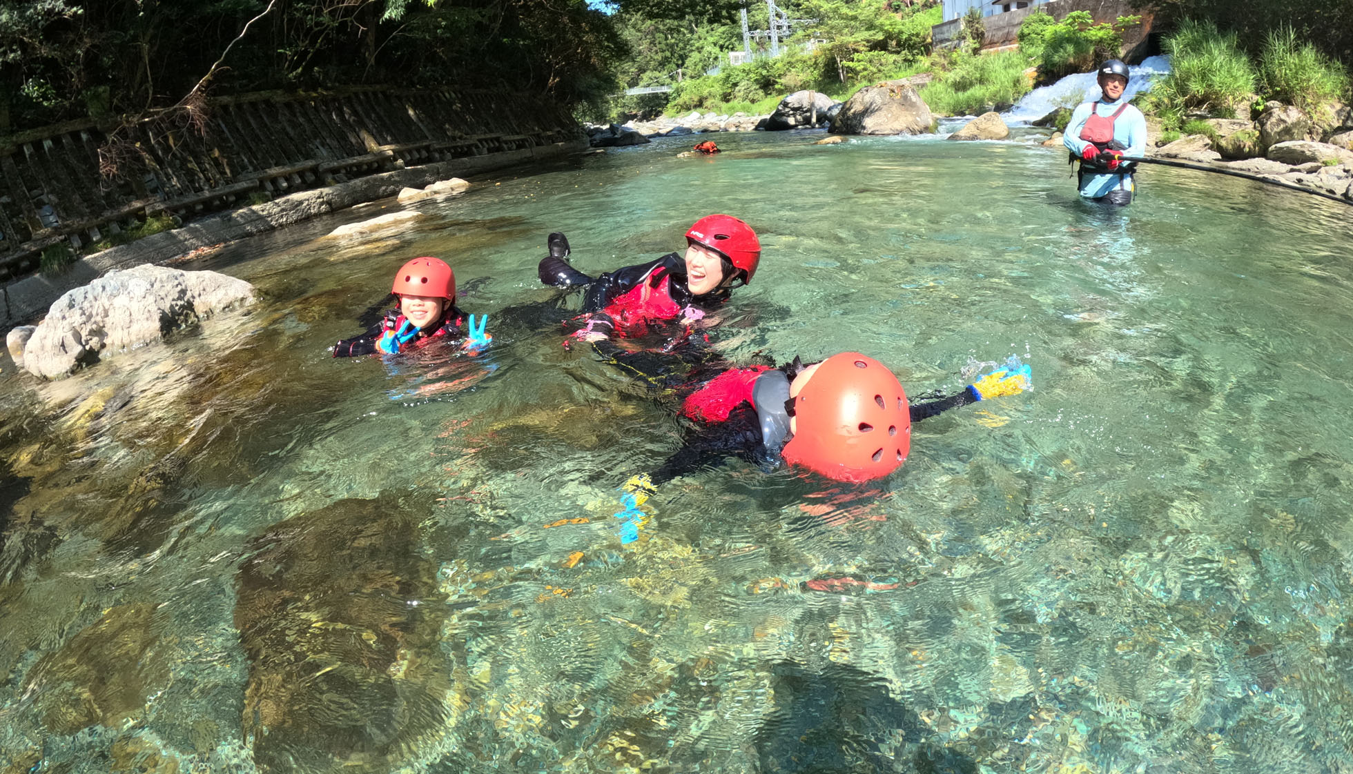 GOPR3349.JPG ミニシャワークライミング 高知 吉野川 初心者OK
