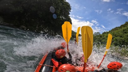 高知ラフティング|リバーサップ|シャワークライミング ガルバンゾ