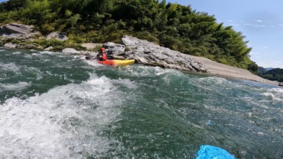カヤック 吉野川 川下り ダウンリバー 高知