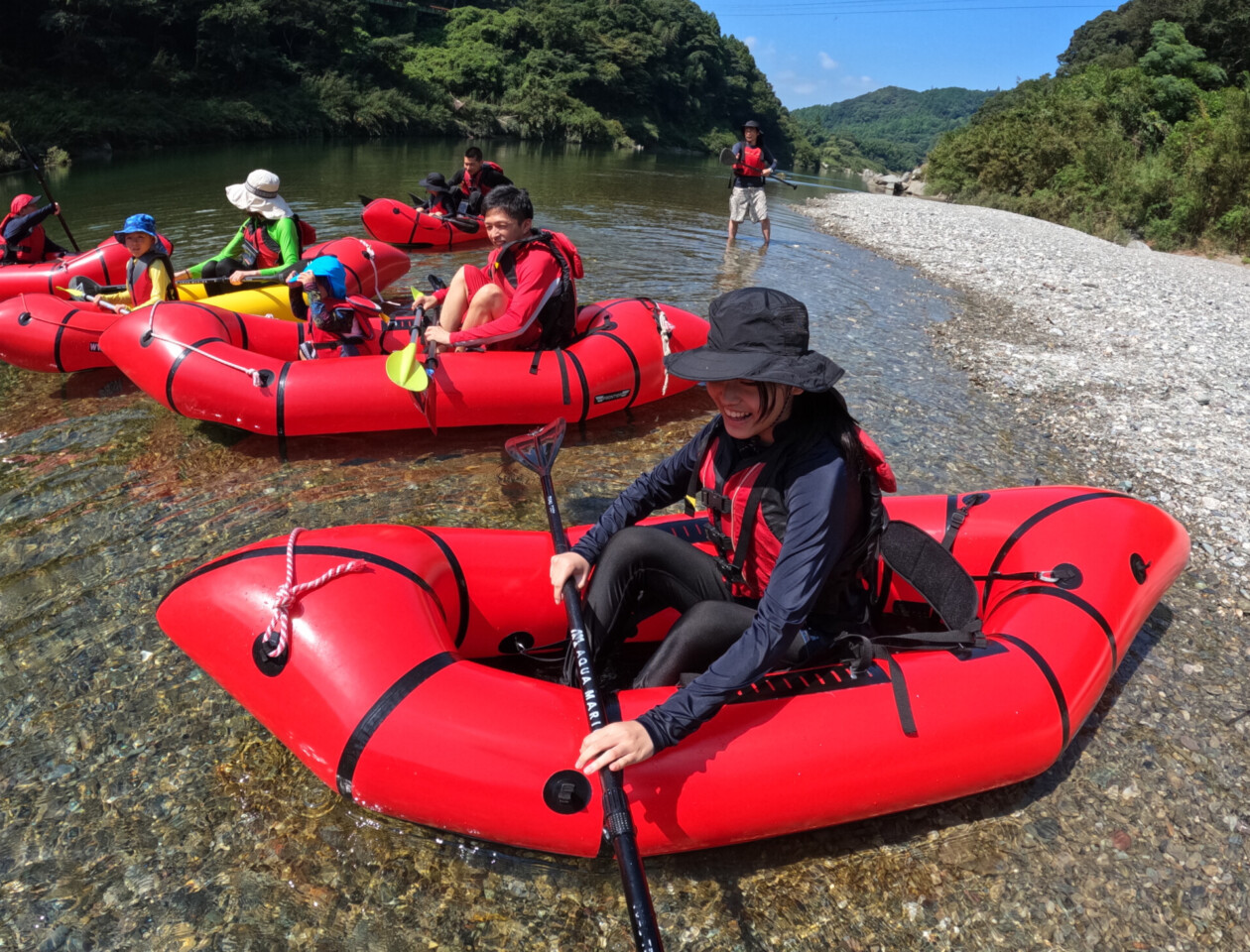 【高知 パックラフト】 カヤック 初めて 川下り 大歩危 祖谷温泉 大豊インター 吉野川