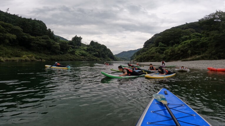 高知 SUP（サップ）｜シャワークライミング 仁淀川と吉野川で開催　ガルバンゾ