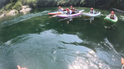 高知 SUP(サップ)|シャワークライミング 仁淀川と吉野川で開催 ガルバンゾ
