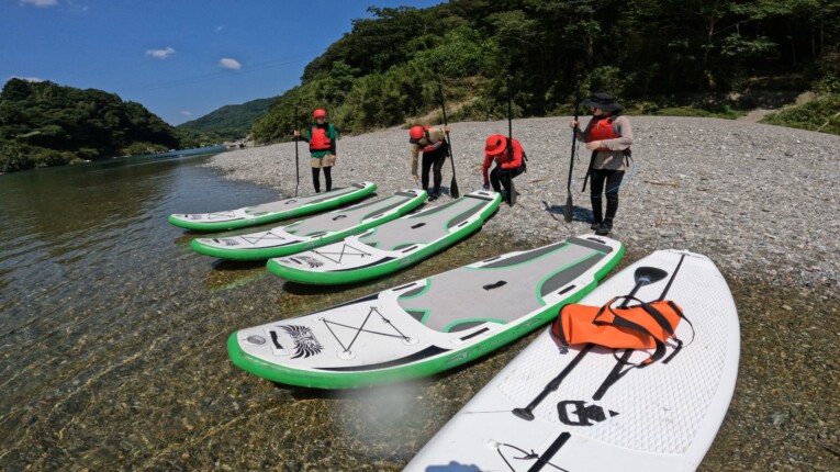 高知 SUP（サップ）｜シャワークライミング 仁淀川と吉野川で開催　ガルバンゾ