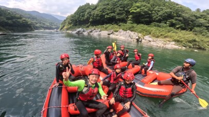 高知ラフティング|リバーサップ|シャワークライミング ガルバンゾ