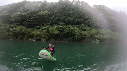高知 SUP(サップ)|シャワークライミング 仁淀川と吉野川で開催 ガルバンゾ