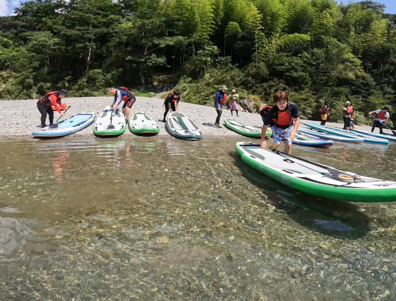 高知 SUP（サップ）｜シャワークライミング 仁淀川と吉野川で開催　ガルバンゾ