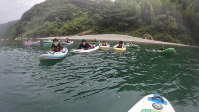 高知 SUP(サップ)|シャワークライミング 仁淀川と吉野川で開催 ガルバンゾ
