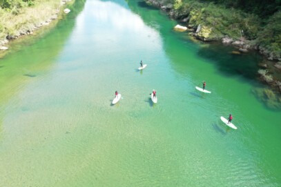高知 SUP（サップ）｜シャワークライミング 仁淀川と吉野川で開催　ガルバンゾ