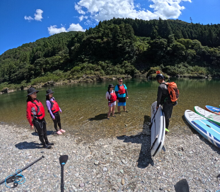 高知 SUP（サップ）｜シャワークライミング 仁淀川と吉野川で開催　ガルバンゾ