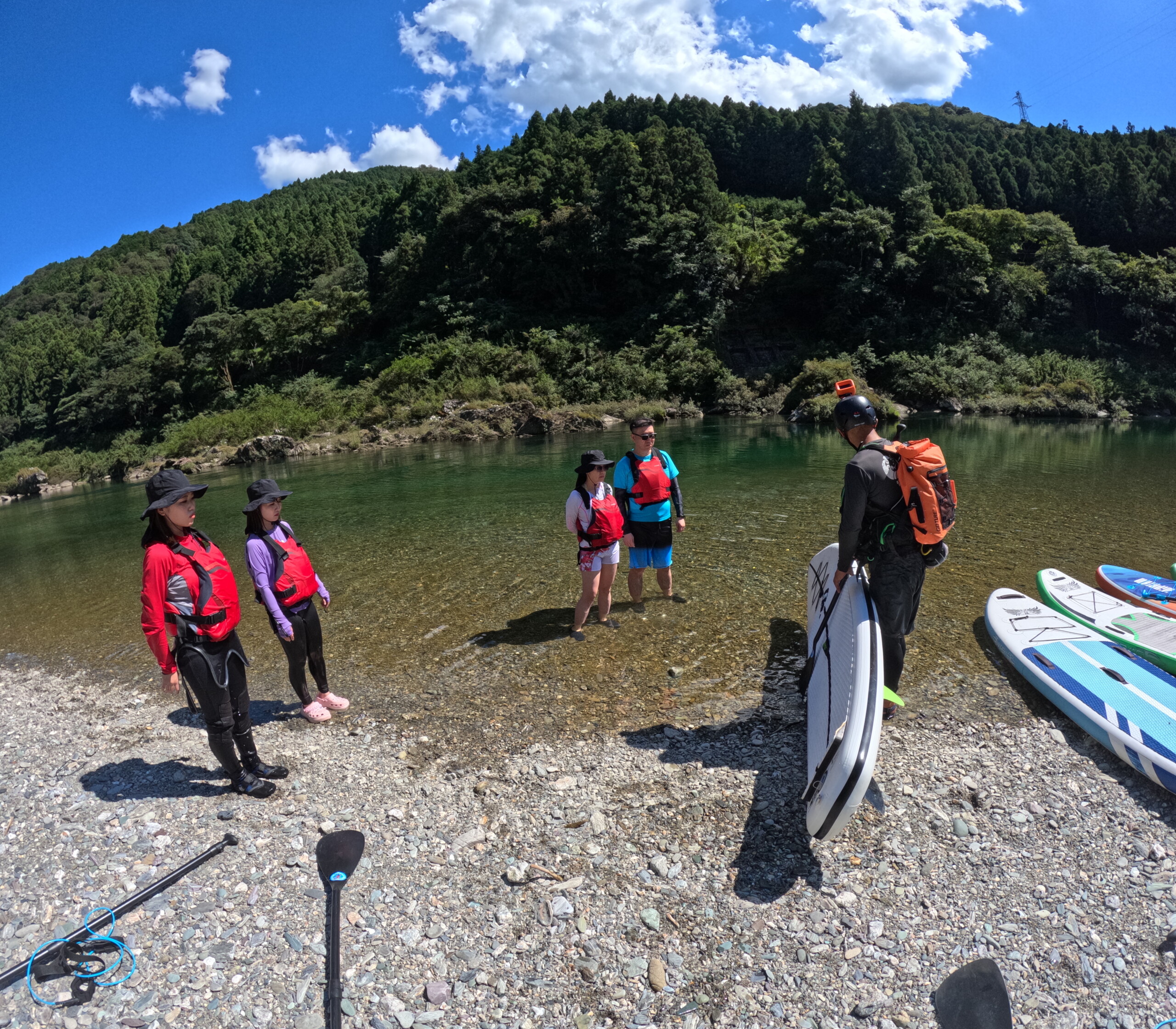 高知 SUP(サップ)|シャワークライミング 仁淀川と吉野川で開催 ガルバンゾ