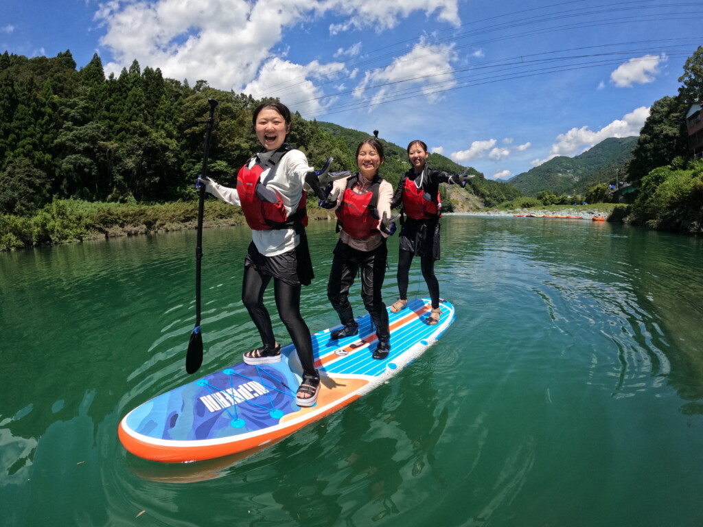 高知 SUP(サップ)|シャワークライミング 仁淀川と吉野川で開催 ガルバンゾ