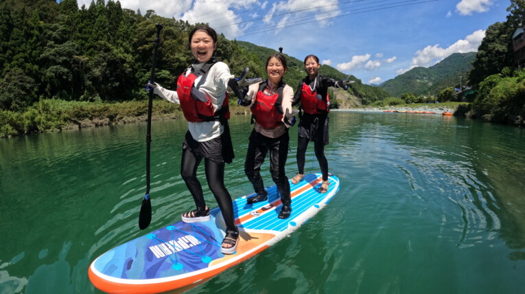 高知 SUP（サップ）｜シャワークライミング 仁淀川と吉野川で開催　ガルバンゾ