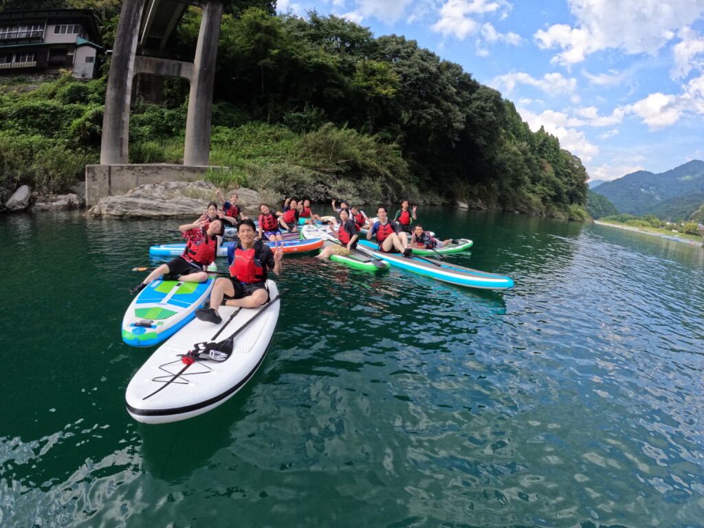 高知 SUP(サップ)|シャワークライミング 仁淀川と吉野川で開催 ガルバンゾ