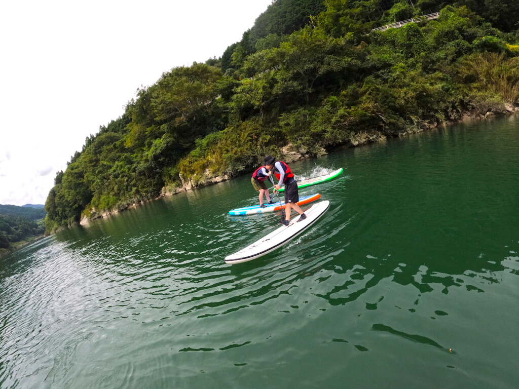 高知 SUP（サップ）｜シャワークライミング 仁淀川と吉野川で開催　ガルバンゾ