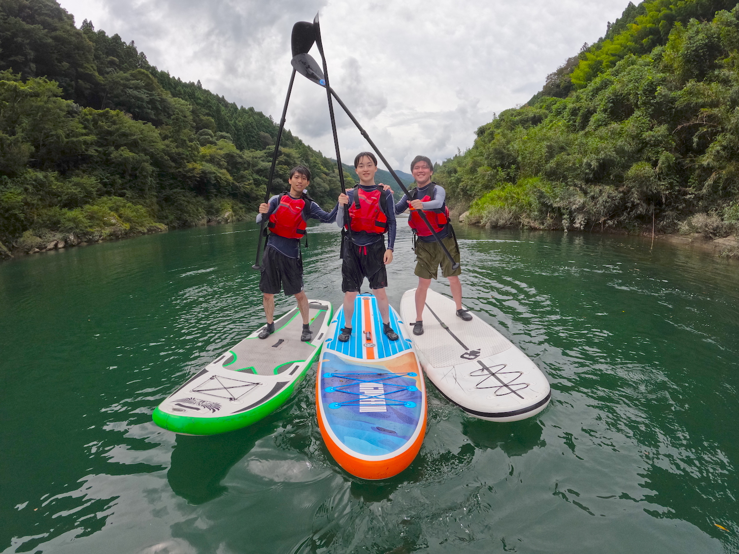 高知 SUP（サップ）｜シャワークライミング 仁淀川と吉野川で開催　ガルバンゾ