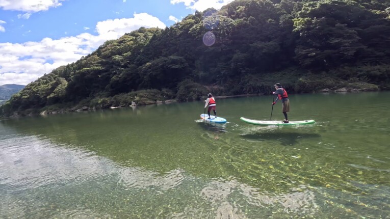 高知 SUP（サップ）｜シャワークライミング 仁淀川と吉野川で開催　ガルバンゾ