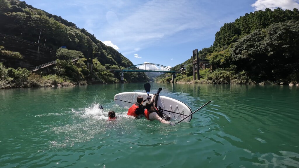 高知 SUP(サップ)|シャワークライミング 仁淀川と吉野川で開催 ガルバンゾ