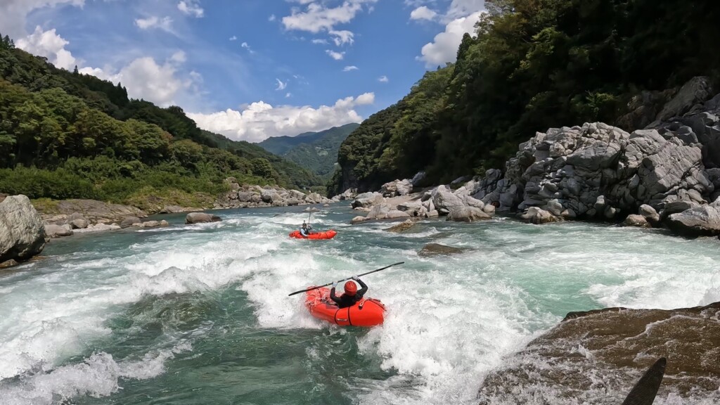 【高知 パックラフト】 カヤック 初めて 川下り 大歩危 祖谷温泉 大豊インター 吉野川