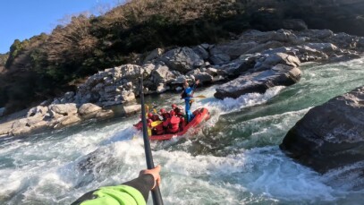 高知ラフティング|リバーサップ｜シャワークライミング　ガルバンゾ