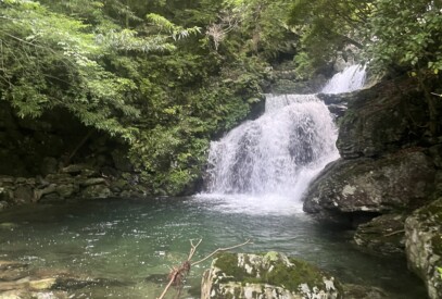秘密の滝