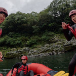 高知 吉野川 アクティビティ ラフティング　レスキュー講習